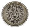 mini: 1 marka 1885 Wilhelm I Hohenzollern Prusy Berlin (2)