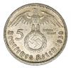mini: 5 marek 1936 Paul von Hindenburg orzeł ze swastyką Niemcy Berlin A (2)