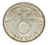 mini: 2 marki 1937 A Paul von Hindenburg orzeł ze swastyką Niemcy Berlin (2)