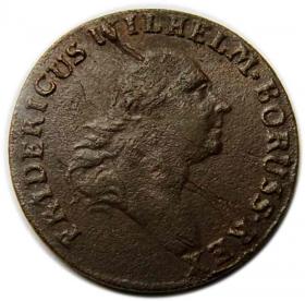 Obrazek dla: Grosz 1797 Fryderyk Wilhelm II Prusy Południowe Wrocław