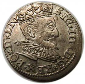 Obrazek dla: Trojak 1595 Zygmunt III Waza Ryga