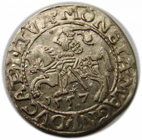 Obrazek dla: Półgrosz 1557 Zygmunt II August Wilno