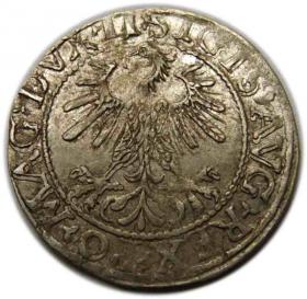 Obrazek dla: Półgrosz 1560 Zygmunt II August Wilno