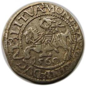 Obrazek dla: Półgrosz 1560 Zygmunt II August Wilno