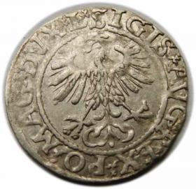 Obrazek 2 dla: Półgrosz 1561 Zygmunt II August Wilno