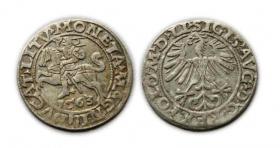 Obrazek dla: Półgrosz 1563 Zygmunt II August Wilno