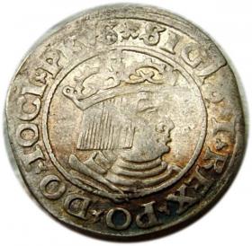 Obrazek 2 dla: Grosz pruski 1530 Zygmunt I Stary Prusy Królewskie Toruń