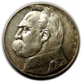 Obrazek dla: 5 złotych 1938 Józef Piłsudski