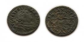 Obrazek dla: Szeląg 1753 August III Sas Gubin 
