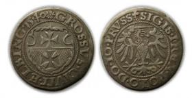 Obrazek dla: Grosz	1540	Zygmunt I Stary	Elbląg	