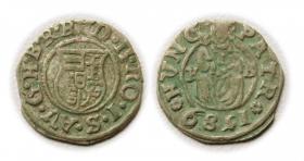 Obrazek dla: Denar 1589 Rudolf II Habsburg Węgry