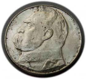 Obrazek dla: 10 złotych 1937 Józef Piłsudski Warszawa