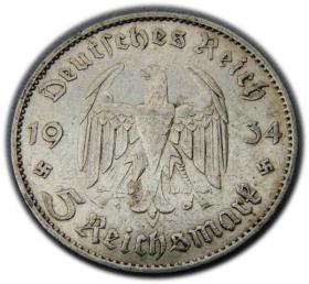 Obrazek 2 dla: 5 marek 1934 Berlin Kościół w Poczdamie