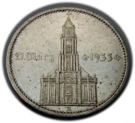 Obrazek dla: 5 marek 1934 Berlin Kościół w Poczdamie