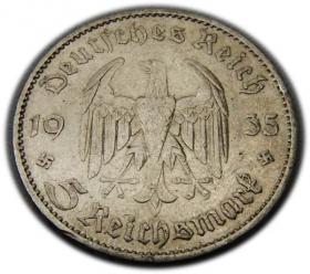 Obrazek 2 dla: 5 marek 1935 Berlin Kościół w Poczdamie