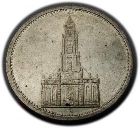Obrazek dla: 5 marek 1934 A Berlin Kościół w Poczdamie