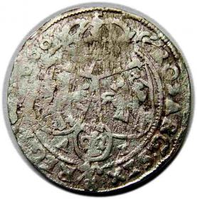 Obrazek 2 dla: Szóstak 1666 Jan Kazimierz Kraków