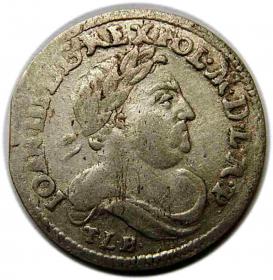 Obrazek dla: Szóstak 1680 Jan III Sobieski Bydgoszcz
