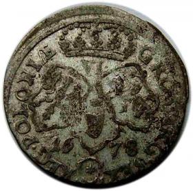 Obrazek 2 dla: Szóstak 1678 Jan III Sobieski Bydgoszcz