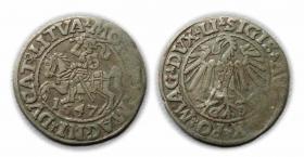 Obrazek dla: Półgrosz 1547 Zygmunt II August Wilno