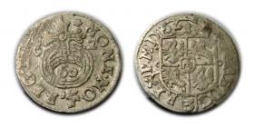 Obrazek dla: Półtorak 1662 Jan Kazimierz Poznań