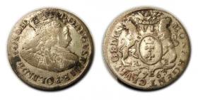 Obrazek dla: Szóstak 1763 August III Gdańsk