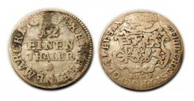 Obrazek dla: 1/12 talara 1763 Fryderyk Chrystian Lipsk