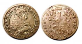 Obrazek dla: Ort 1684 Fryderyk Wilhelm I Księstwo Pruskie Królewiec