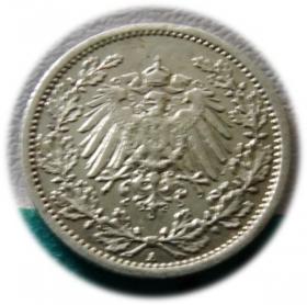 Obrazek 2 dla: 1/2 marki 1912 Berlin