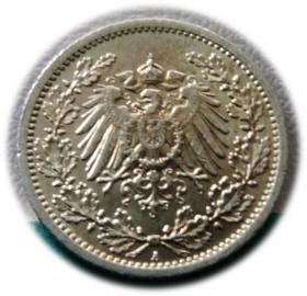 Obrazek 2 dla: 1/2 marki 1914 Berlin