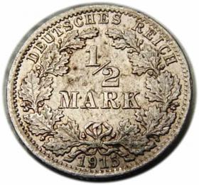 Obrazek dla: 1/2 marki 1915 Berlin