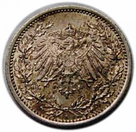 Obrazek 2 dla: 1/2 marki 1915 Berlin