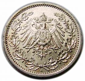Obrazek 2 dla: 1/2 marki 1915 Berlin