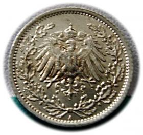Obrazek 2 dla: 1/2 marki 1915 Berlin