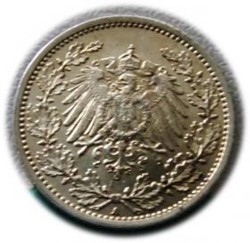 Obrazek 2 dla: 1/2 marki 1915 Berlin