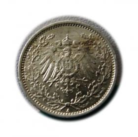 Obrazek 2 dla: 1/2 marki 1916 Berlin