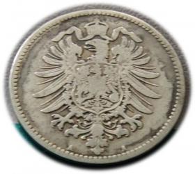 Obrazek 2 dla: 1 marka 1881 Wilhelm I Berlin