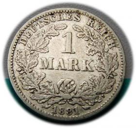 Obrazek dla: 1 marka 1881 Karlsruhe