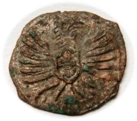 Obrazek 2 dla: Denar 1605 Zygmunt III Waza Poznań