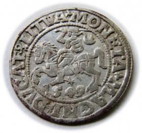 Obrazek dla: Półgrosz 1549 Zygmunt II August Wilno