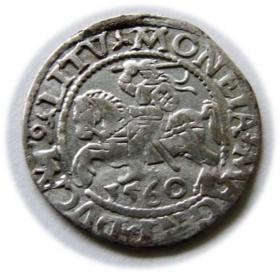 Obrazek dla: Półgrosz 1560 Zygmunt II August Wilno