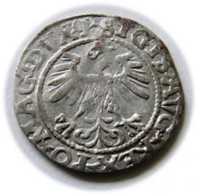 Obrazek 2 dla: Półgrosz 1560 Zygmunt II August Wilno