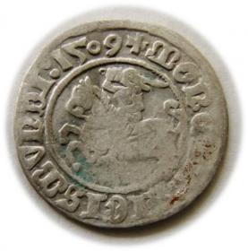 Obrazek dla: Półgrosz 1509 Zygmunt I Stary Wilno
