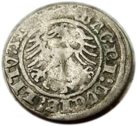 Obrazek 2 dla: Półgrosz 1514 Zygmunt I Stary Wilno