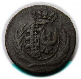 Obrazek 2 dla: 1 grosz 1811 Fryderyk August Księstwo Warszawskie