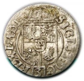 Obrazek 2 dla: Półtorak 1625 Zygmunt III Waza Bydgoszcz