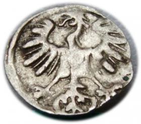 Obrazek 2 dla: Denar 1555 Zygmunt II August Wilno