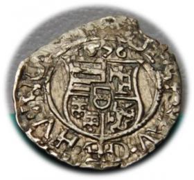 Obrazek 2 dla: Denar 1576 Maksymilian II Habsburg Węgry