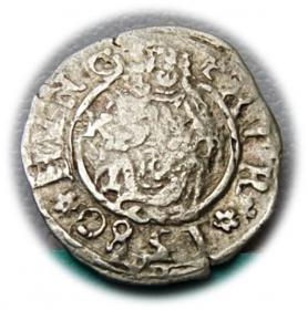 Obrazek dla: Denar 1580 Rudolf II Habsburg Węgry