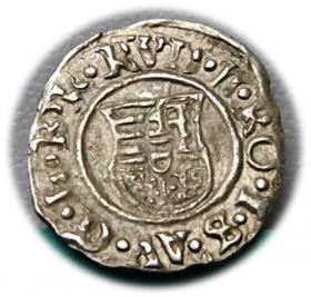 Obrazek 2 dla: Denar 1592 Rudolf II Habsburg Węgry